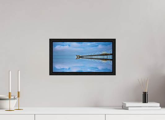 40 x 20 cm, Floater Frame Reflections on the Pier