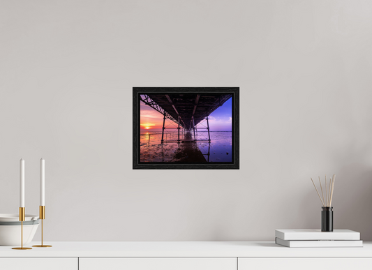 27.3 x 20 cm, Floater Frame Under the Pier