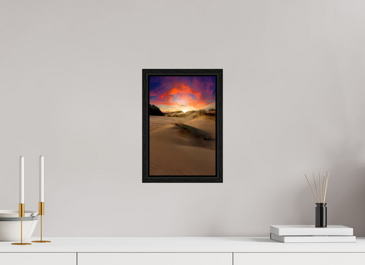 20 x 30 cm, Floater Frame Rainbow Sunset on the Sands