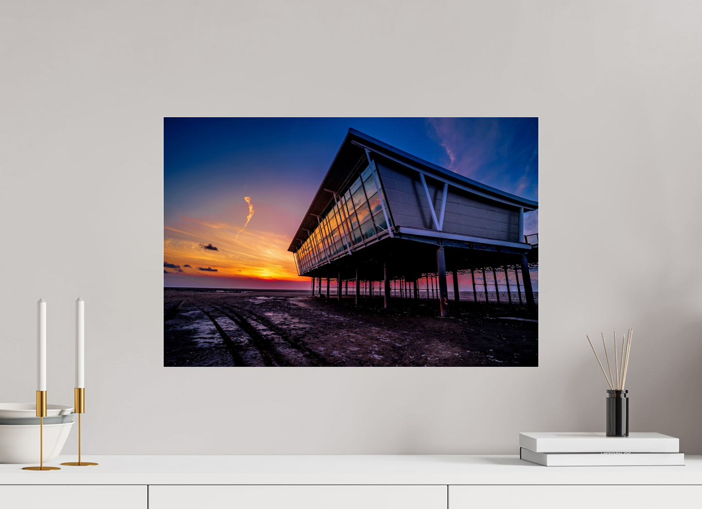 60 x 40 cm, Photo Print Under Acrylic Glass The Pavilion