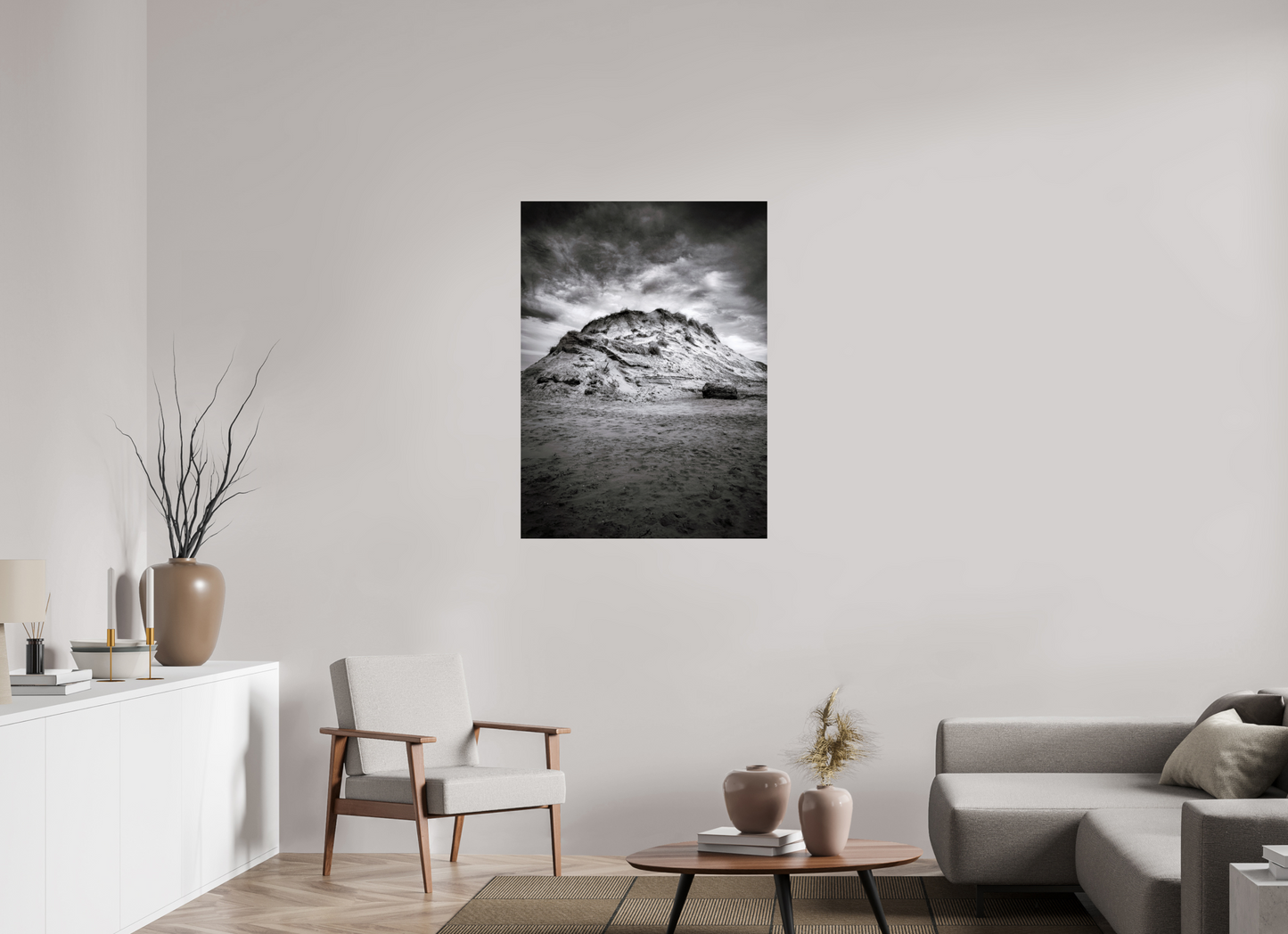 80 x 109.5 cm, Photo Print On Fuji Crystal DP II The Sand Mountain