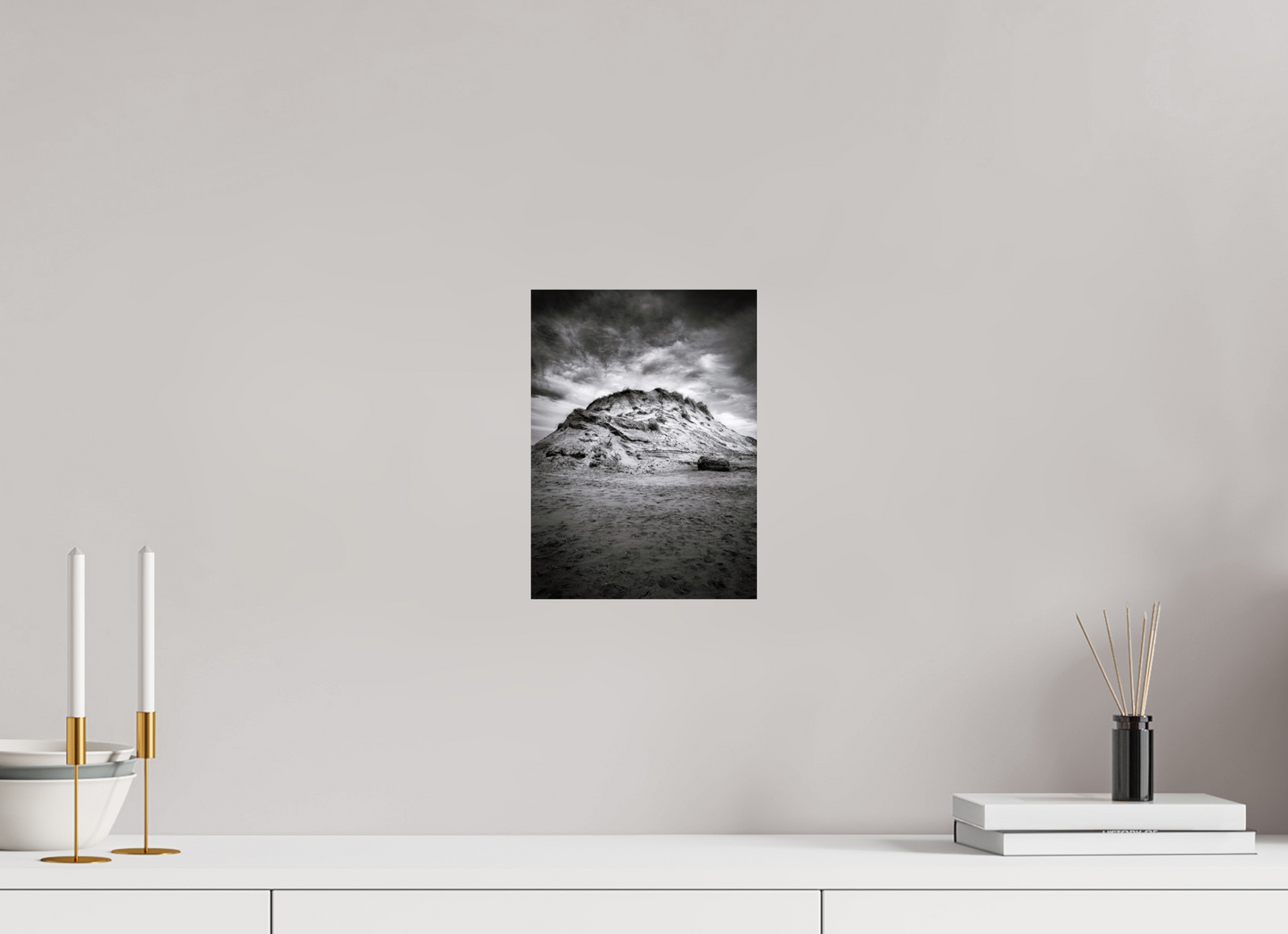 20 x 27.4 cm, Photo Print On Fuji Crystal DP II The Sand Mountain