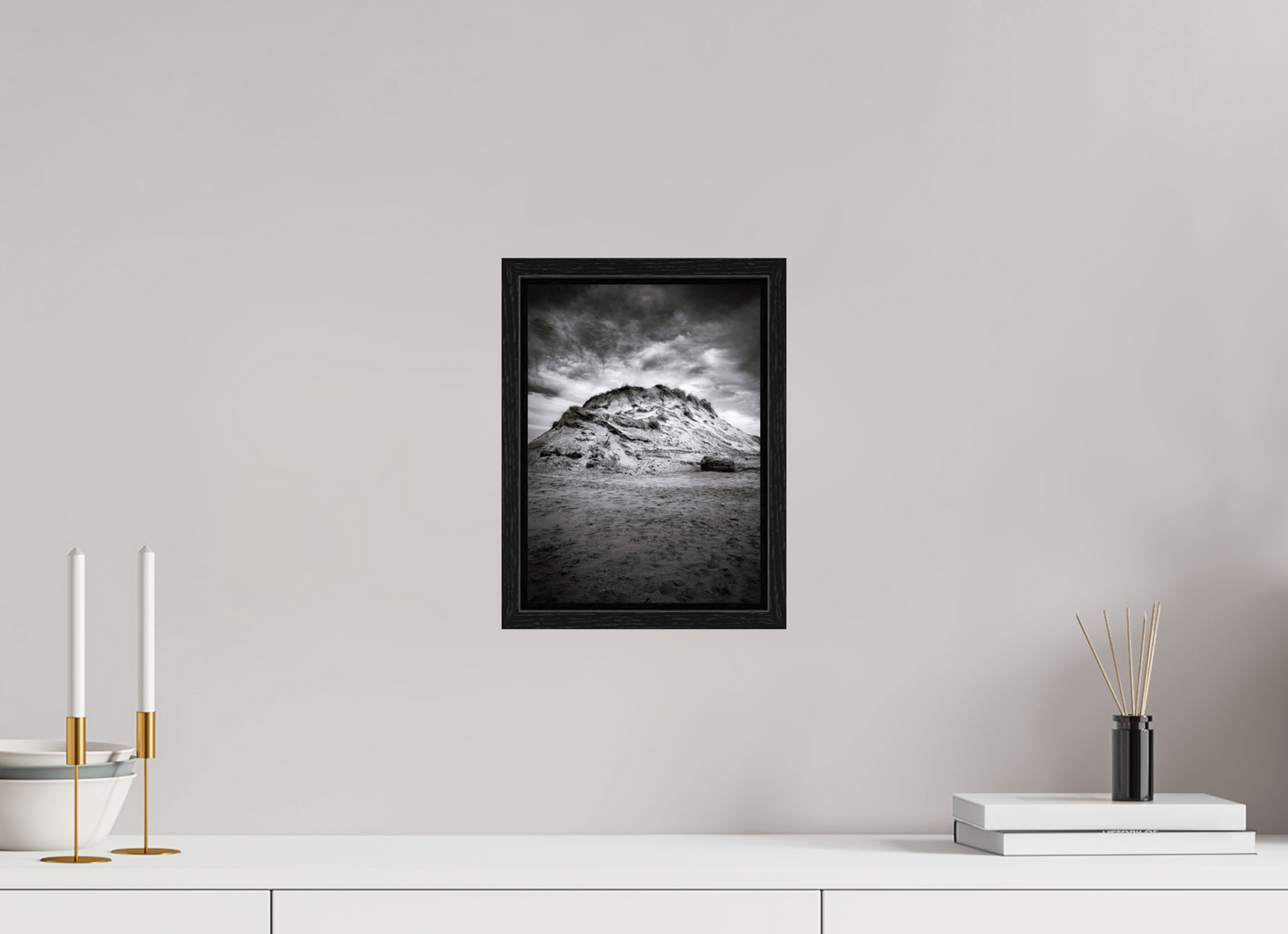 20 x 27.4 cm, Floater Frame The Sand Mountain