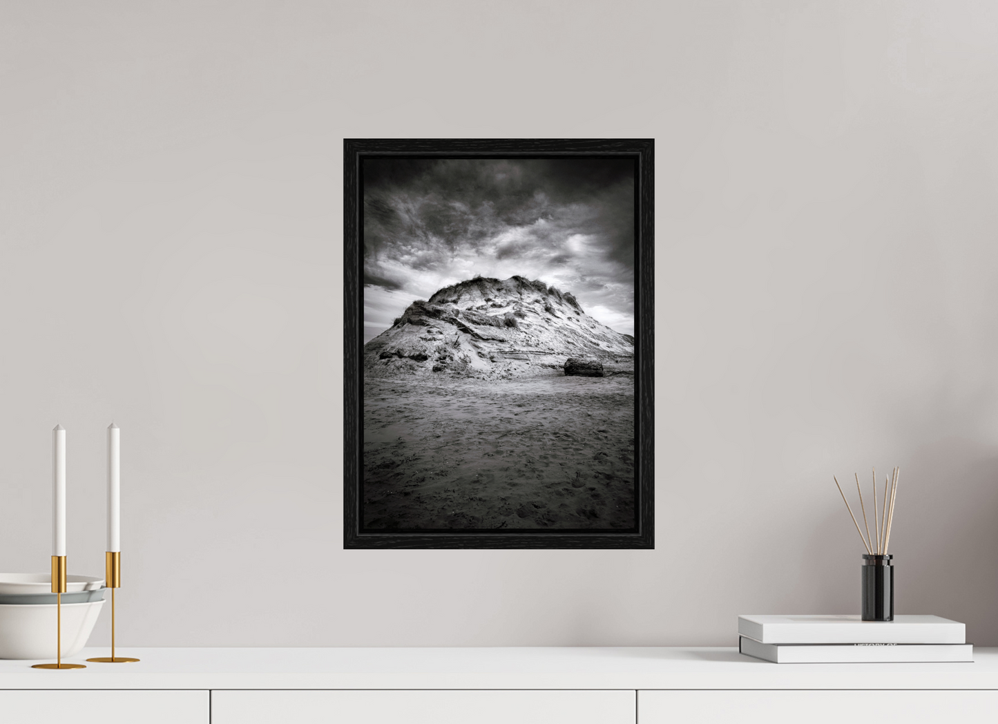 30 x 41 cm, Floater Frame The Sand Mountain