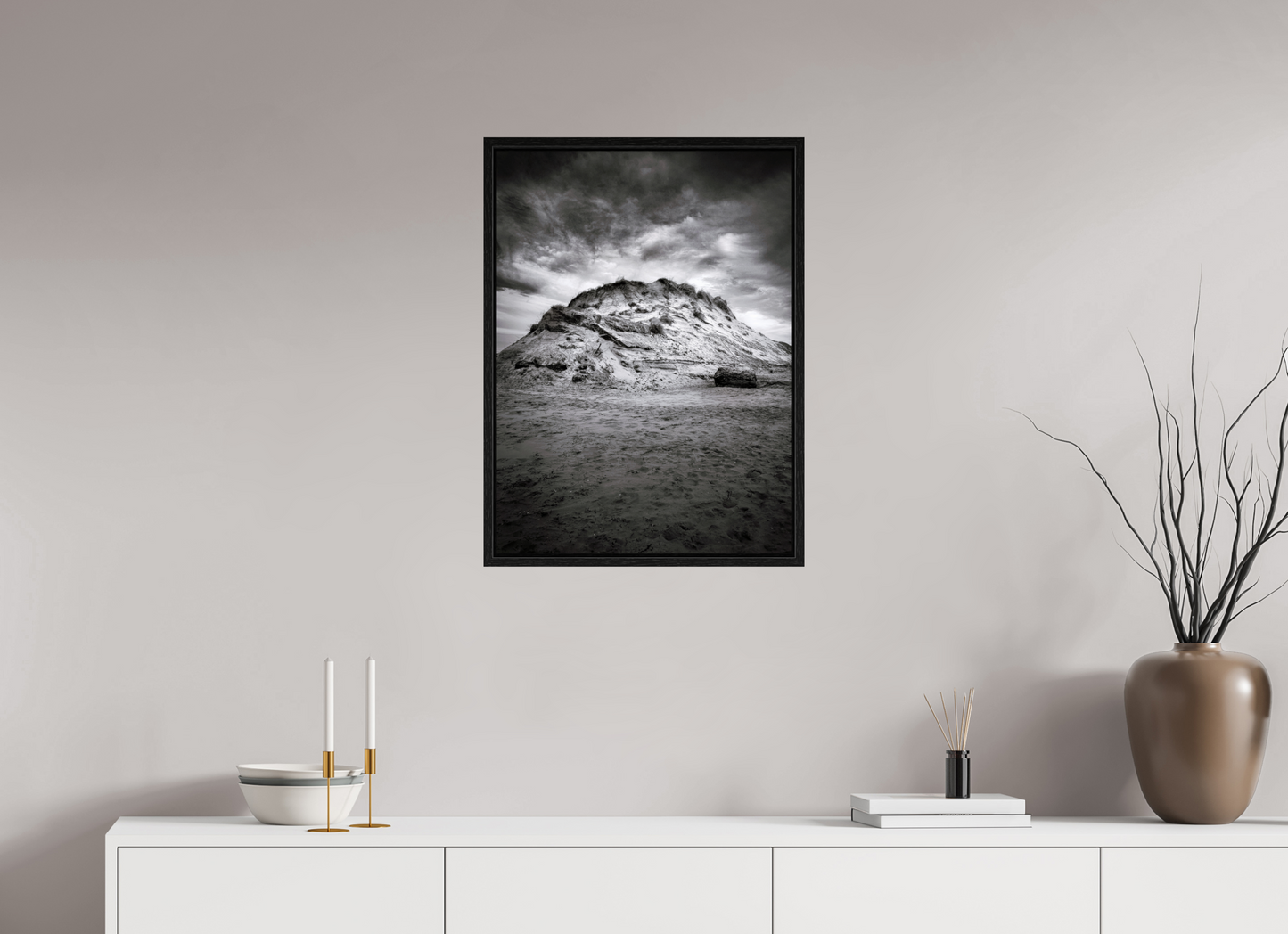 50 x 68.4 cm, Floater Frame The Sand Mountain