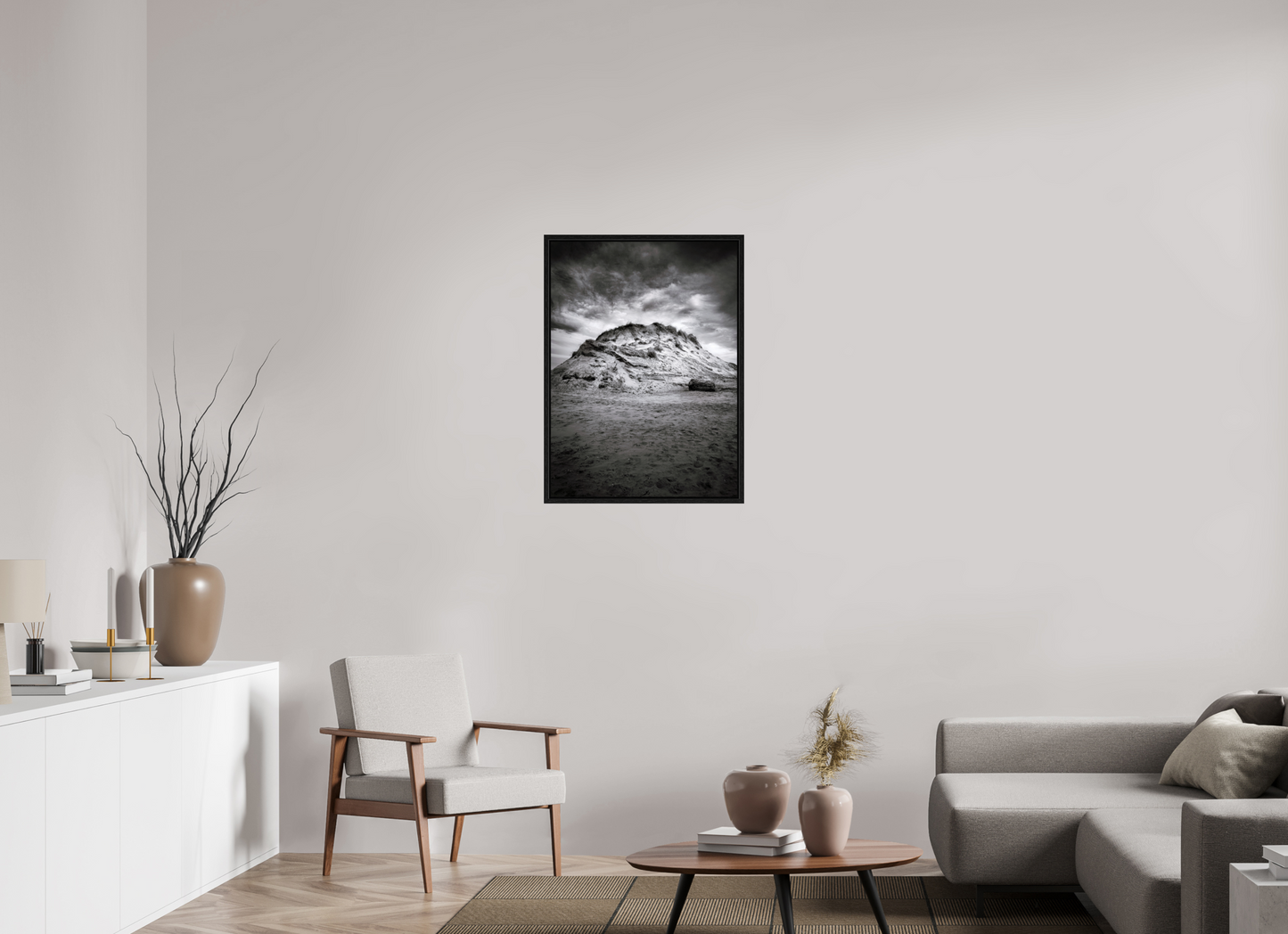60 x 82.1 cm, Floater Frame The Sand Mountain
