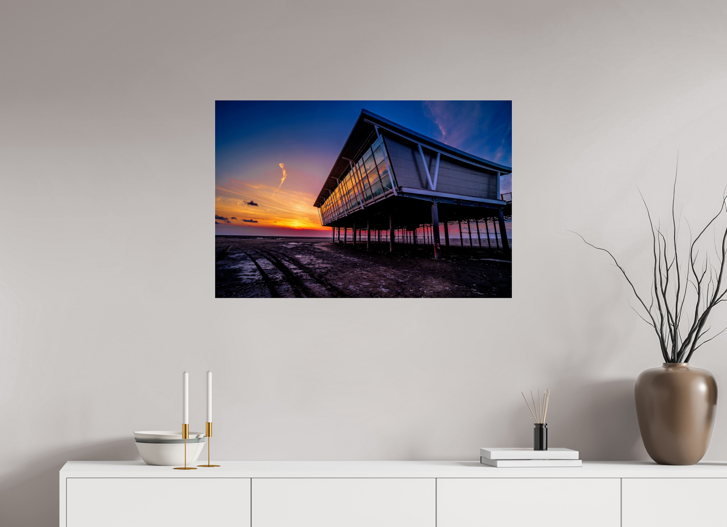 90 x 60 cm, Photo Print Under Acrylic Glass The Pavilion