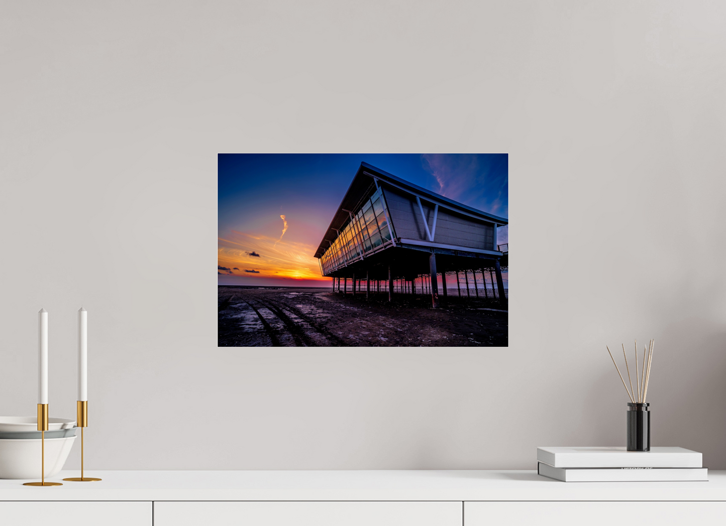 45 x 30 cm, Photo Print Under Acrylic Glass The Pavilion