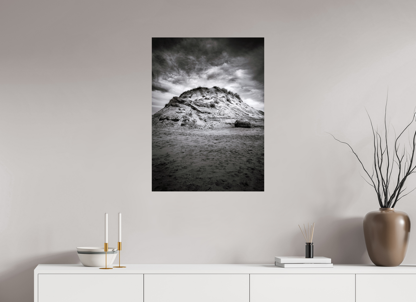 60 x 82.1 cm, Photo Print On Fuji Crystal DP II The Sand Mountain