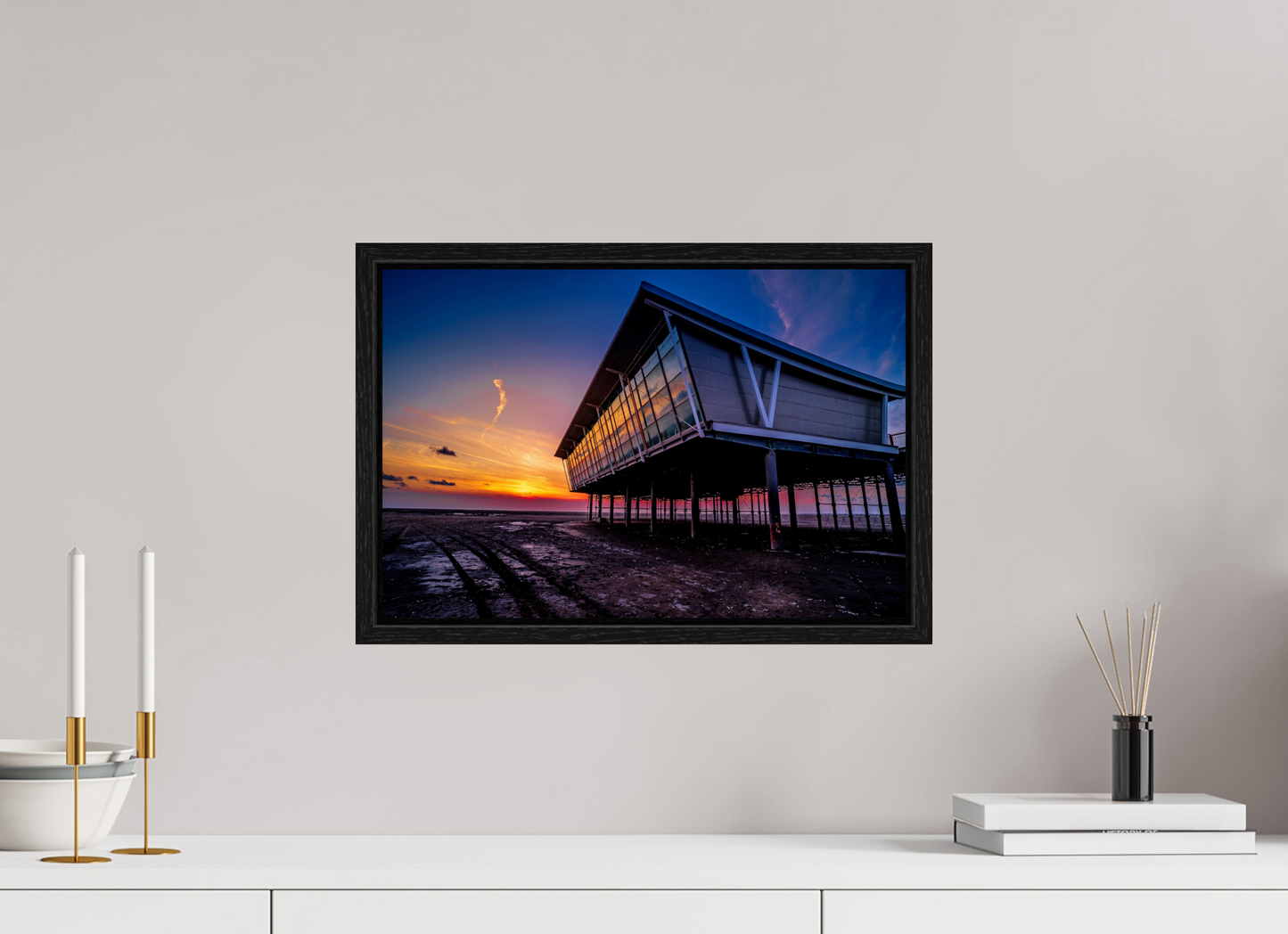 45 x 30 cm, Floater Frame The Pavilion