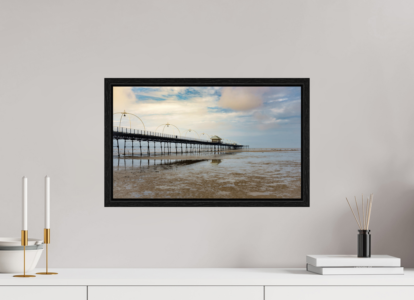 50.3 x 30 cm, Floater Frame The Summer Pier